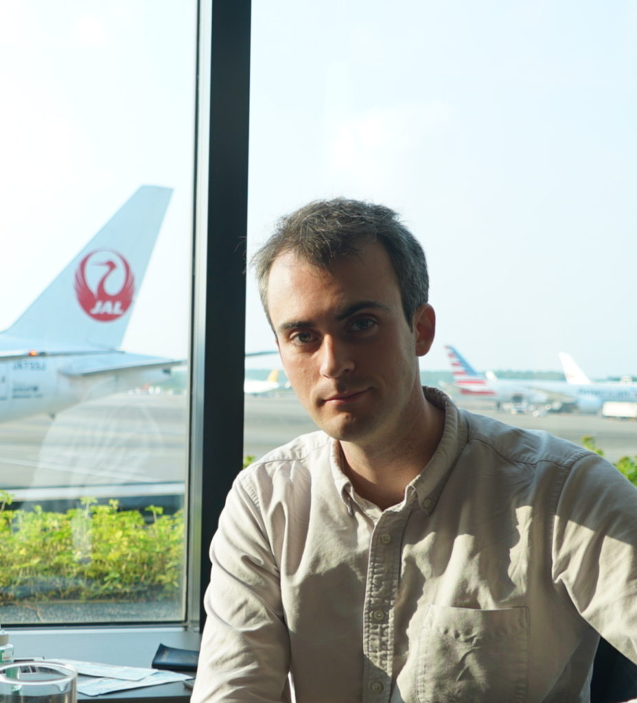 Photo of Alex at Tokyo-Narita Airport, Japan